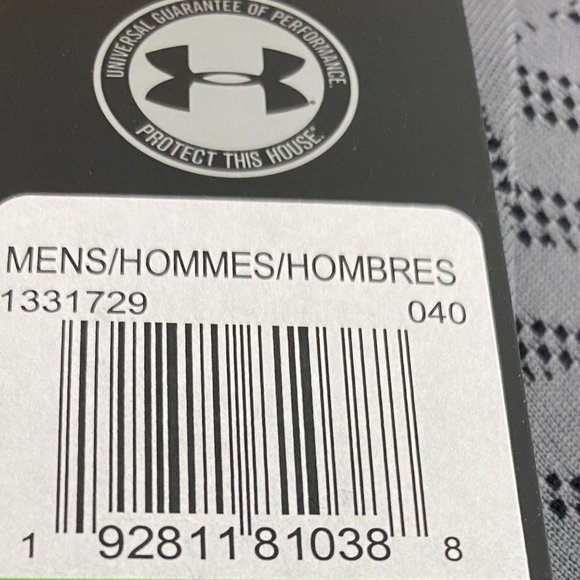 🌿Sale🌿 Under Armour Tech Heatgear Tee Men’s Size L T-Shirt Grey 1331729 040 - Picture 5 of 5